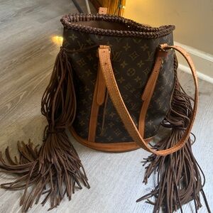 Louis Vuitton Tote Bag - Vintage Boho Luxury Bag